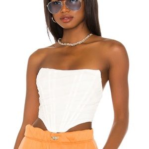 REVOLVE superdown corset top